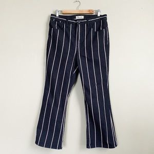 Madewell Cali Demi-Boot in Elsie Stripe